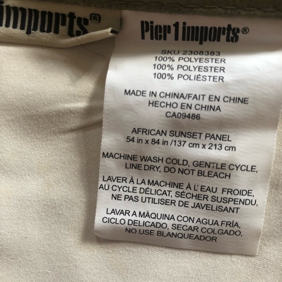 Pier 1 curtains - Picture 4 of 6